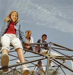 Photo: Kids on a playground
