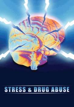 Brain illustration showing stress