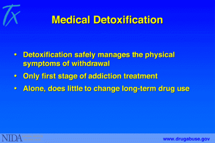 Medical detoxification