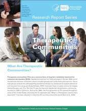 Therapeutic Communities Research Report cover